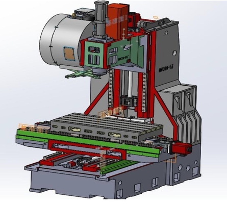 Настройка CNC вертикальная фрезерная машина Vm540 с системой управления Fanuc