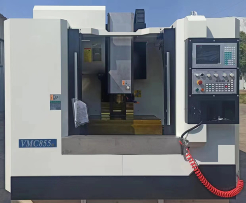 Высокоточный Vmc855 CNC вертикальный обрабатывающий центр с полузакрытым управлением петлей